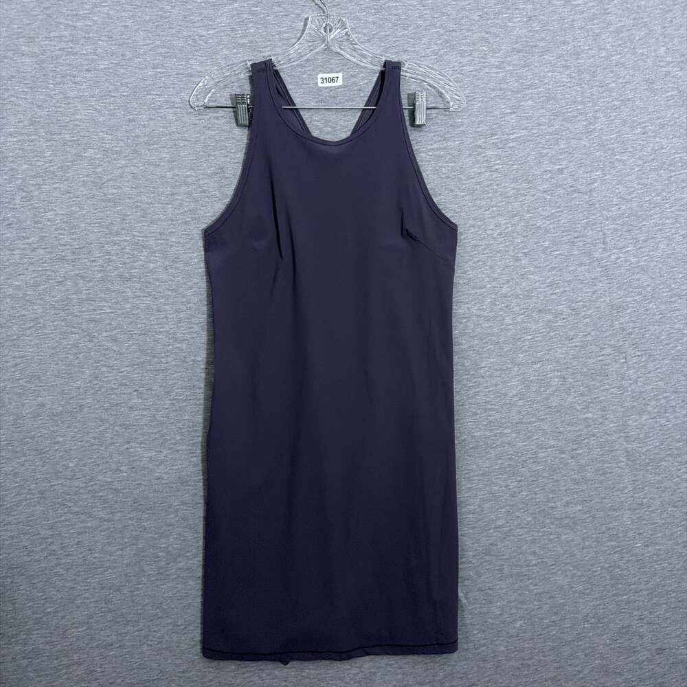 Lululemon Womens Size 6 Purple Athletic Tank Sheath Midi Dress SKU 31067